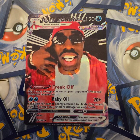 P Diddy Pokemon Card - Puff Daddy - Picture 6 of 10